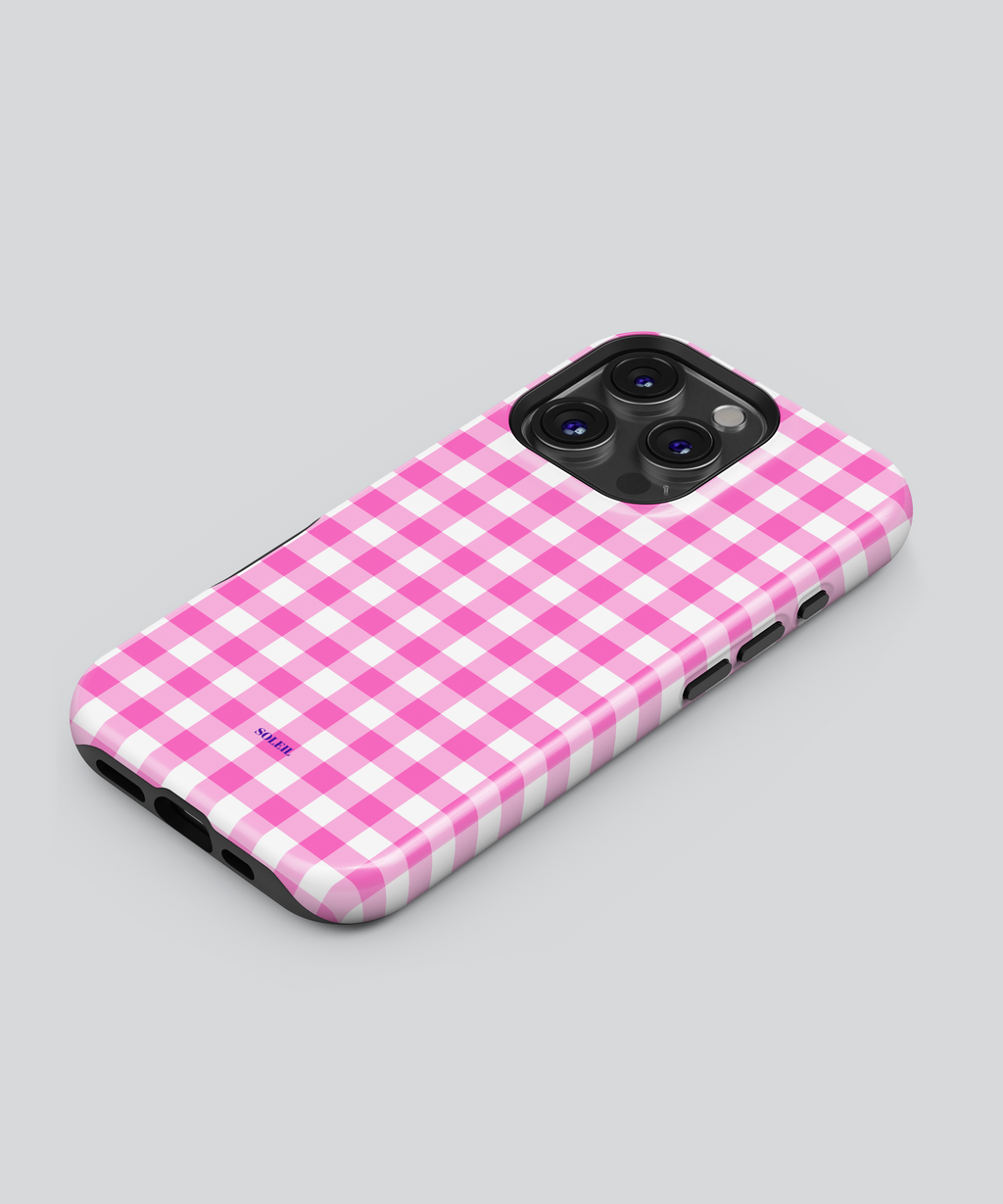 PINK GINGHAM Magsafe